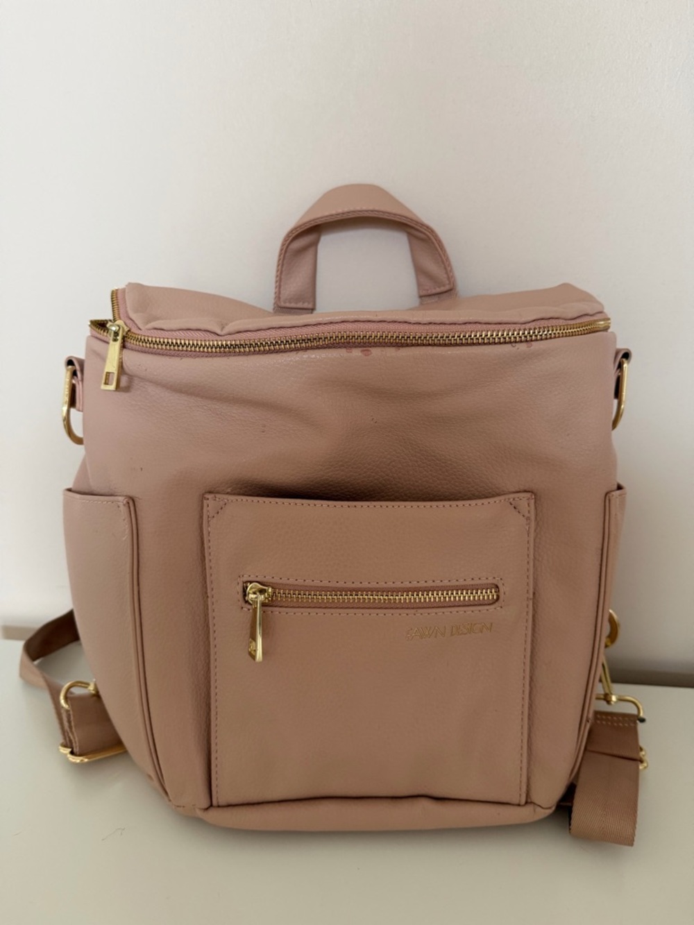 Fawn Design mini blush backpack